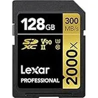 Lexar Professional - Tarjeta de memoria 2000x SDXC de 128 GB