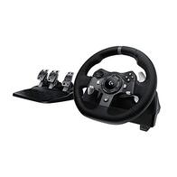 Logitech Driving Force G920 Steering Wheel and Pedals, 941-000123 (Steering Wheel and Pedals f/PC and Xbox One)