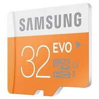 Samsung 32GB EVO microSDHC CL10 UHS-1 Memory Card (transfer up to 48MB/sec)