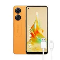 OPPO Reno8T - Smartphone Libre, 8GB+128GB, Cámara 100MP+2MP, Cámara Microscopio, Android, Batería 5000mAh, Carga Rápida 33W - Naranja