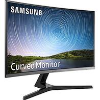 Samsung C27R500 - Monitor Curvo de 27'' sin marcos (Full HD, 4 ms, 60 Hz, FreeSync, LED, 16:9, 3000:1, 1800R, 178°, HDMI, Base en V) Gris Oscuro