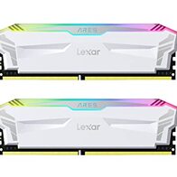 Lexar ARES RGB Memoria RAM DDR4 16GB Kit (8GB x 2) 3866 MHz, DRAM 288-Pin U-DIMM PC Memoria, XMP 2.0 Memoria de Alto Rendimiento, CL18-20-20-39, PC4-30900, Blanco (LD4EU008G-R3866GDWA)
