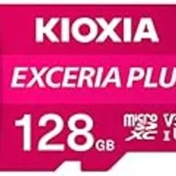 KIOXIA SD MicroSD Card 128GB 100MB/s Kioxia Exceria Plus U3 V30 4K Video Recording