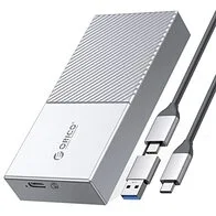 ORICO Carcasa M.2 NVME SSD 40Gbps Thunderbolt, PCIe3.0x4 USB-C, Aluminio Adaptador NVME PCIe 2280 M-Key (B+M), Caja para M2 Discos Duros Compatible con Thunderbolt 3/4, USB 3.2/3.1/3.0, Tipo C-M208SV