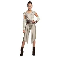 Star Wars Rubie's Force Awakens Deluxe Rey Disfraz de mujer grande, (EE.UU. 14-16), BUST 40-42 pulgadas, cintura 35-98 pulgadas, INSEAM 80 pulgadas