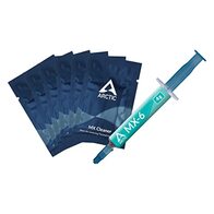 ARCTIC MX-6 (4 g, Incl. 6 MX Cleaner) - Ultimate Performance Thermal Paste para CPUs, Consolas, Tarjetas gráficas, portátiles, Muy Alta conductividad térmica, Larga duración, no conductiva