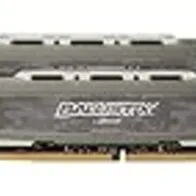 Crucial Ballistix Sport LT BLS2K8G4D32AESBK 3200 MHz, DDR4, DRAM, Memoria Gamer Kit para ordenadores de sobremesa, 16 GB (8 GB x 2), CL16 (Gris)