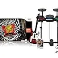 Guitar Hero : Warriors of Rock - Pack complet : jeu + guitare + batterie + micro [Importación francesa]