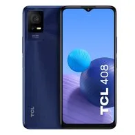 TCL 408 - Smartphone de 6.6'' (Pantalla HD+, 4GB-64GB, Ampliable MicroSD, Dual SIM, Cámara 50MP, Batería 5000mAh, Doble Altavoz estéreo, Android 12) Midnight Blue