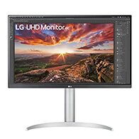LG 27UP850-W - Monitor de 27'' 4K UHD (3840x2160, IPS LED,16:9, HDMI x2, DP x1, USB-C™ x1, USB-A x2, altura y rotación ajustable, altura y pivote, 5ms, 240Hz) Negro