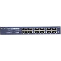 NETGEAR JGS524 Switch Ethernet no gestionado de 24 puertos, Switch Gigabit con opciones de sobremesa o montaje en bastidor y soporte técnico limitado de por vida
