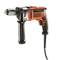 BLACK+DECKER KR705K Taladro percutor con cable 750W 230V incluye maletín