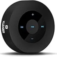 XLeader A8(3rd Gen) Altavoz Bluetooth (con Caso de Viaje, Diseño Táctil) Mini Pequeño, soporte de Entrada Auxiliar, Micro SD, Sonido Cristalino y Bajo Rico, 15Horas, para Ducha, Oficina, Regalos Negro