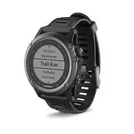 Garmin Fénix 3 - Reloj multideporte con GPS, Pantalla 1.2'', sin sensor de frecuencia cardiaca, Gris/Negro