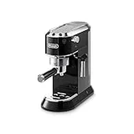 De'Longhi CAFETERA Express DELONGHI EC 680.BK LA MAS COMPACTA, 1450 W, 2 Cups, 0 Decibeles, Acero Inoxidable, 1 litro, Negro