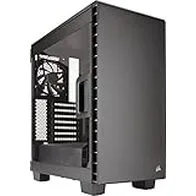 Corsair Carbide 400C - Caja de PC, Mid-Tower ATX, Ventana Lateral, Negro