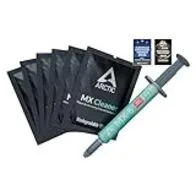 ARCTIC MX-6 (4 g, Incl. 6 MX Cleaner) - Ultimate Performance Thermal Paste para CPUs, Consolas, Tarjetas gráficas, Portátiles, Muy Alta conductividad térmica, Larga duración, No conductiva