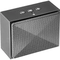 Amazon Basics - Minialtavoz portátil con Bluetooth - Gris