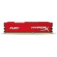 HyperX Fury - Memoria RAM de 4 GB (1866 MHz DDR3 Non-ECC CL10 DIMM), Rojo
