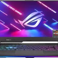 ASUS ROG Strix G15 G513RC-HN088 - Ordenador Portátil Gaming de 15.6'' Full HD 144Hz (AMD Ryzen 7 6800H, 16GB RAM, 512GB SSD, RTX 3050 4GB, Sin Sistema Operativo) Gris Eclipse - Teclado QWERTY español