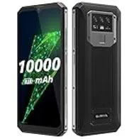 OUKITEL 10000mAh Batería Móvil Libre K15 Plus, Carga rápida+Carga Inversa, 3GB+32GB, Cámara Triple 13MP, Smartphone Android 10, Pantalla HD+ 6,52’’, Identificación Facial+Huella Digital NFC Negro