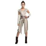 Star Wars Rubie's Force Awakens Deluxe Rey Disfraz de mujer grande, (EE.UU. 14-16), BUST 40-42 pulgadas, cintura 35-98 pulgadas, INSEAM 80 pulgadas