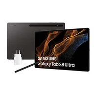 Samsung Galaxy Tab S8 Ultra con cargador – Tablet de 14,6'' (12GB RAM, 256GB Almacenamiento, Wifi, Android 12) Negra - Versión española