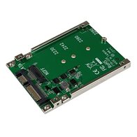StarTech.com Adaptador de SSD SATA M.2 a SATA de 2,5'' - Conversor de M.2 NGFF a SATA - de 7mm - Bracket de Marco Abierto - Adaptador para Disco Duro M.2 (SAT32M225)