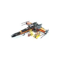 LEGO - FighterPoe's Fighter, Star Wars-Poe's X-Wing Fighter (75102)