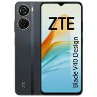 ZTE Blade V40 Design - Smartphone 6.6'' FHD+, 6GB RAM, 128GB Almacenamiento, Triple cámara 50MP, Batería de 4500mAh, Carga rápida 22,5W, Negro