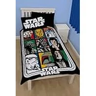 Star Wars - Juego de Funda de edredón y Funda de Almohada, diseño de Star Wars