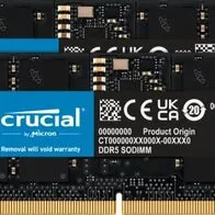 Crucial RAM 16GB Kit (2x8GB) DDR5 4800MHz CL40 Memoria del Portátil CT2K8G48C40S5