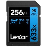 Lexar Professional 633x - Tarjeta de memoria de 256 GB (SDXC, UHS-I)