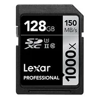 Lexar Professional 128GB 1000x Speed SDXC UHS-II Memory Card