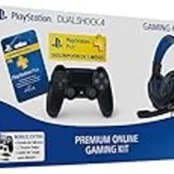 Ardistel - Premium Online Gaming Kit (PS4) - Mando Dualshock 4 V2 + PS Plus 3 meses + Auriculares + cable de carga + funda y grips