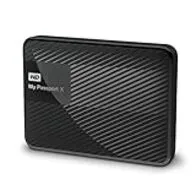 Western Digital My Passport X - Disco duro externo portátil para juegos de 2 TB (USB 3.0), negro