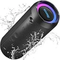 RIENOK Altavoz Bluetooth 5.3 30W Altavoz Inalámbrico Portátil Impermeable IPX7, Bass, Sonido Estéreo, Apoya Micro SD AUX