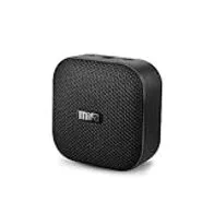 Mifa A1 Mini Altavoz Portátil Bluetooth 4.2 Impermeable IP56 y Tecnología True Wireless Stereo & DSP, Anti-Polvo con 15 Horas Continua y Tarjeta de microSD, Micrófono Incorporado, Negro