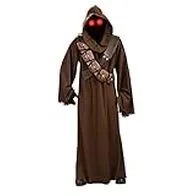 Rubie's - Disfraz de Jawa de Star Wars para hombre, talla XL, pecho de 44 a 46 pulgadas, cintura de 36 a 40 pulgadas, color marrón