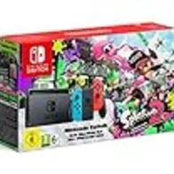 Nintendo Switch - Consola color Azul Neón/Rojo Neón + Splatoon 2 (Contiene código de descarga) Edición limitada