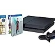 PlayStation 4 - Consola 1TB [CUH-1216B] + FIFA 16 con Steelbook (solo en Amazon) + Uncharted: The Nathan Drake Collection