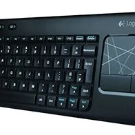 Logitech K400 - Teclado inalámbrico con Touchpad (QWERTY Español), Negro