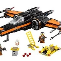 Lego - FighterPoe's Fighter, Star Wars-Poe's X-Wing Fighter (75102)