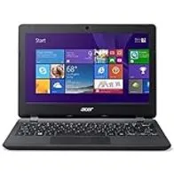 acer Aspire ES1-111M-C8FQ - Portátil de 11.6'' HD (Intel N2840, 2 GB RAM, 32 GB eMMC, Windows 8.1 actualizable Gratis a Windows 10), Color Negro