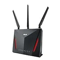ASUS RT-AC86U- Router Gaming AC2900 Doble Banda Gigabit (Adaptive QoS, USB 2.0 & 3.0, MU-MIMO, soporta Ai-Mesh Wifi)